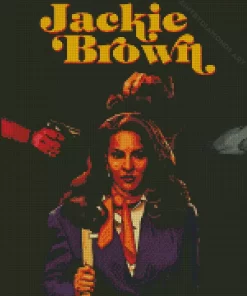 Jackie Brown Movie Poster Diamond Painting