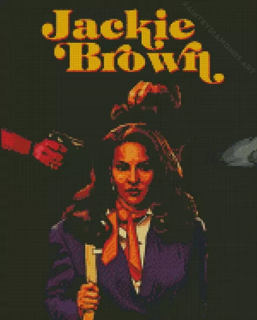 Jackie Brown Movie Poster Diamond Painting