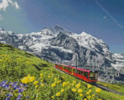 Jungfrau Diamond Painting