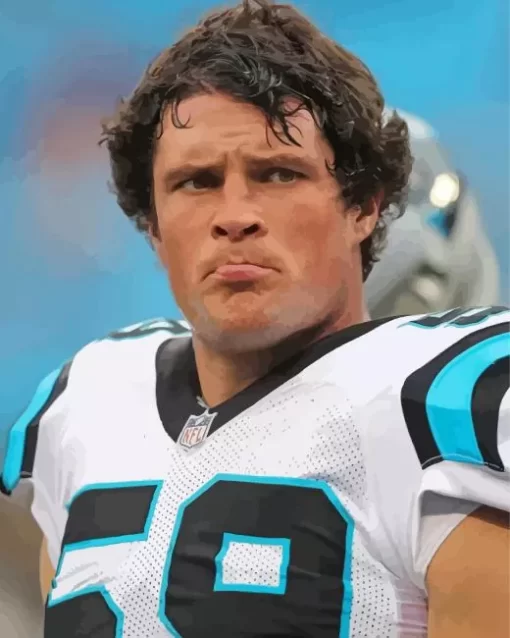 Luke Kuechly Diamond Painting