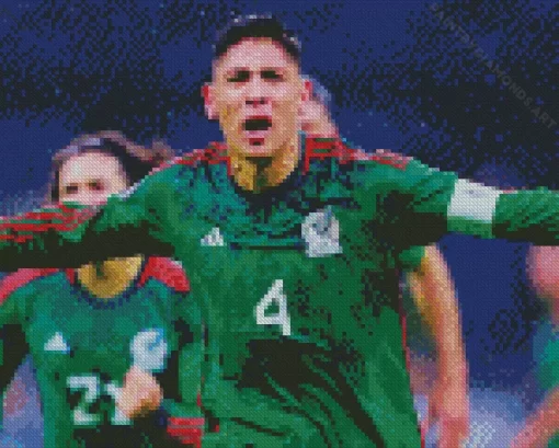 Mexico Soccer Diamond Painting