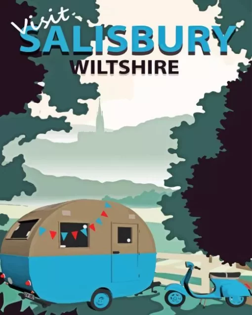 Salisbury Poster Diamond Painting