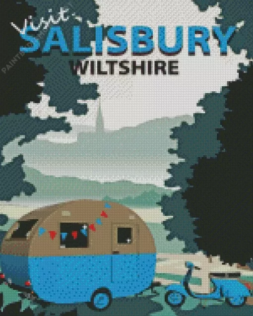 Salisbury Poster Diamond Painting