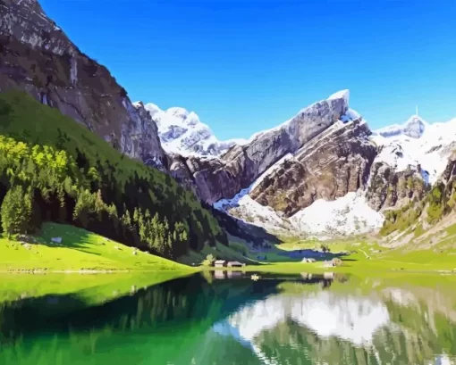 Seealpsee Diamond Painting