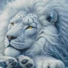 Snow Lion Diamond Painting