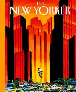 The New Yorker Magazine Cover Diamond Painting