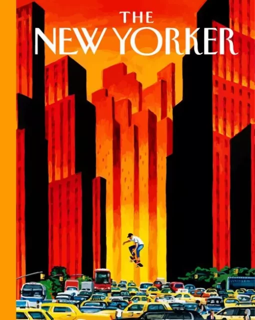 The New Yorker Magazine Cover Diamond Painting