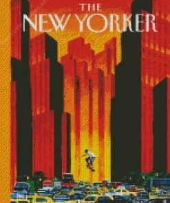 The New Yorker Magazine Cover Diamond Painting