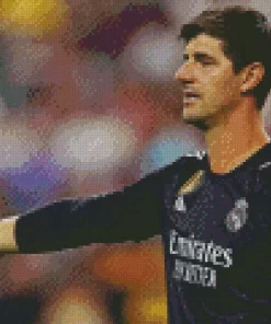 Thibaut Courtois Goalkeeper Diamond Painting