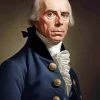 US President James Madison Diamond Painting