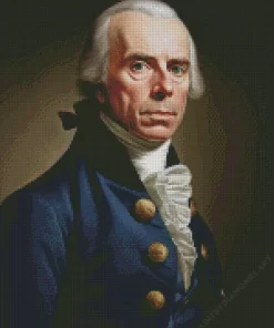 US President James Madison Diamond Painting