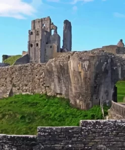 Corfe Castle Diamond Painting