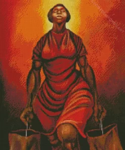 Ernie Barnes Art Diamond Painting