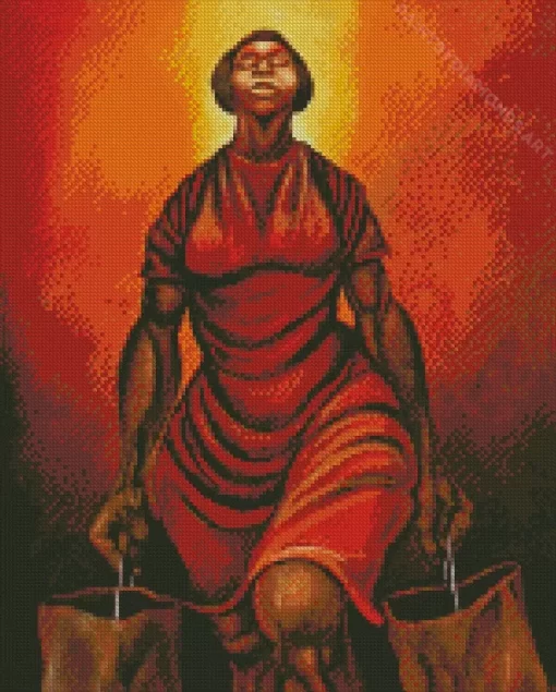 Ernie Barnes Art Diamond Painting