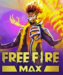 Free Fire MAX Game Diamond Painting