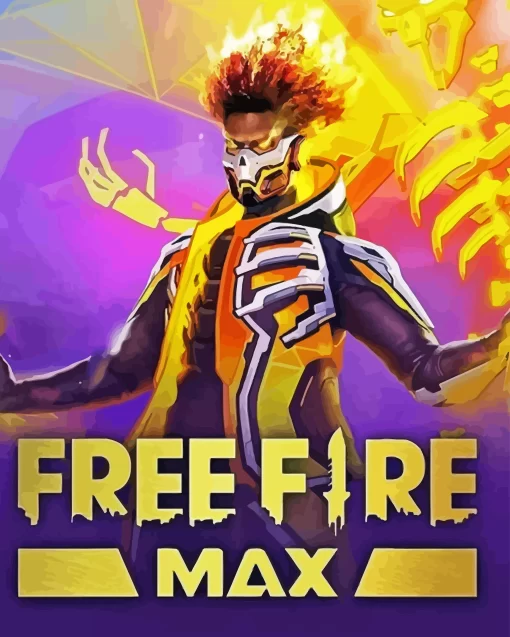 Free Fire MAX Game Diamond Painting