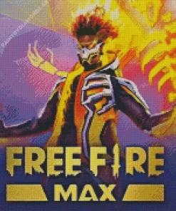 Free Fire MAX Game Diamond Painting