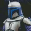 Jango Fett Character Diamond Painting