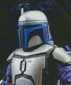 Jango Fett Character Diamond Painting