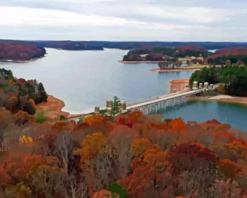 Lake Lanier Diamond Painting