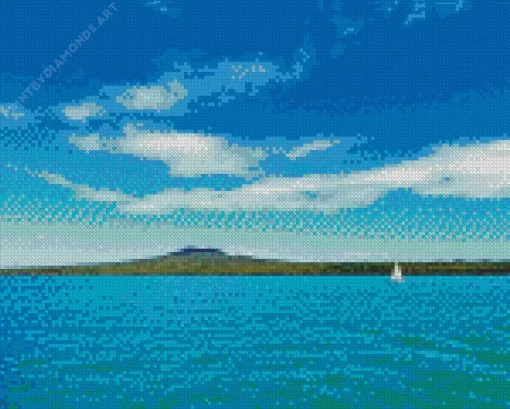 Rangitoto Island Diamond Painting