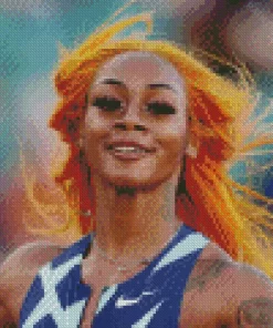 Sha Carri Richardson Diamond Painting