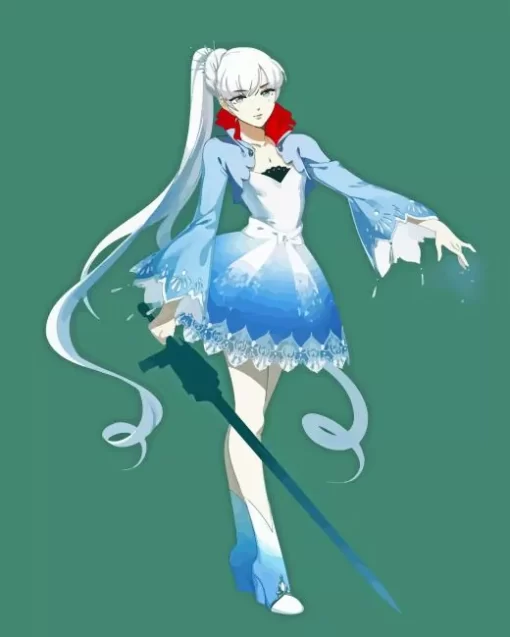 Weiss Schnee Diamond Painting