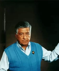 American Cesar Chavez Diamond Painting