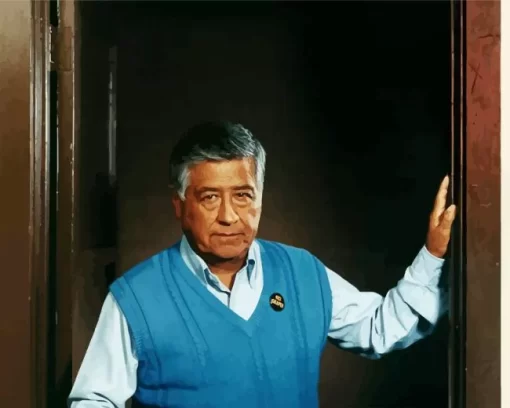 American Cesar Chavez Diamond Painting