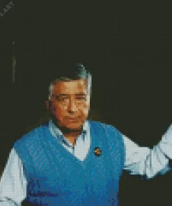 American Cesar Chavez Diamond Painting