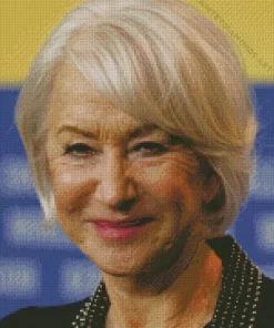 Helen Mirren Actress Diamond Painting