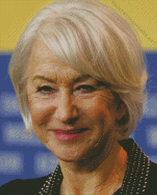 Helen Mirren Actress Diamond Painting