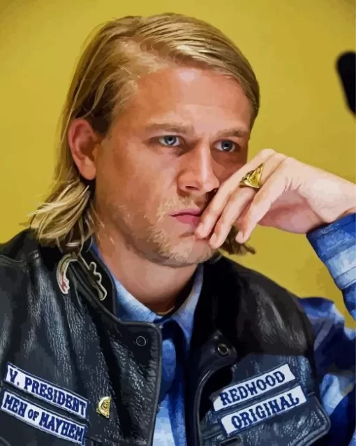 Jax Teller Character Diamond Painting