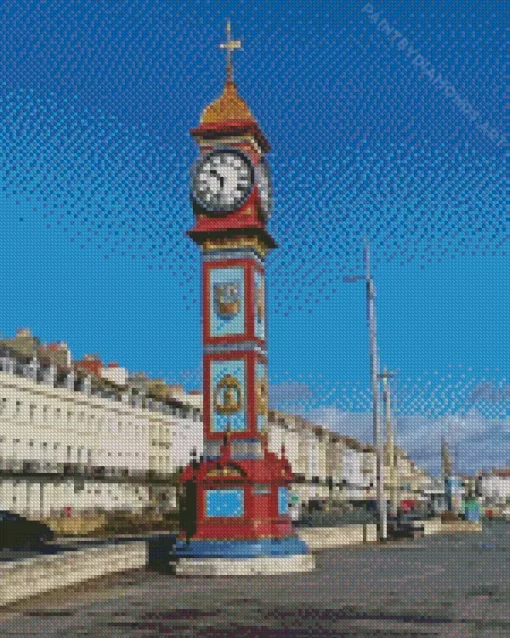 Jubilee Clock Diamond Painting