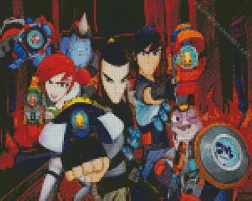 Slugterra Diamond Painting