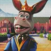 The Donkey King Character Diamond Painting