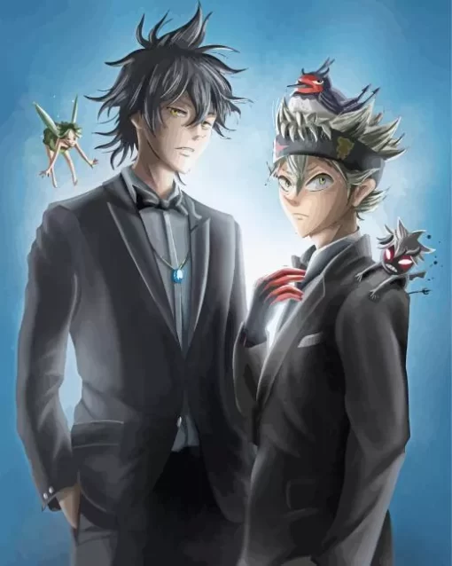 Asta And Yuno Diamond Painting