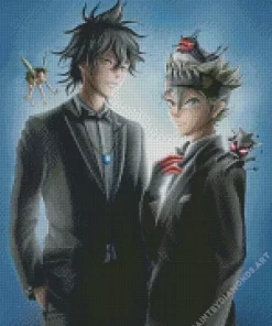 Asta And Yuno Diamond Painting