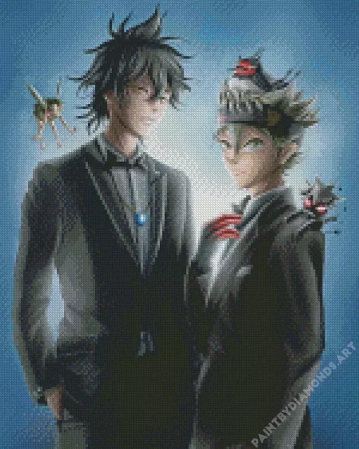 Asta And Yuno Diamond Painting