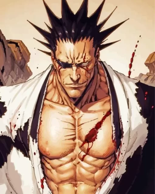 Bleach Kenpachi Zaraki Diamond Painting