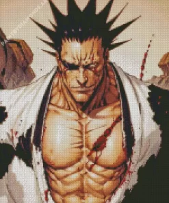 Bleach Kenpachi Zaraki Diamond Painting