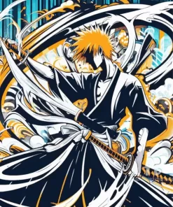 Bleach Ichigo Diamond Painting