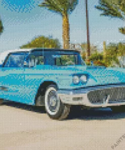 Blue Thunderbird Diamond Painting