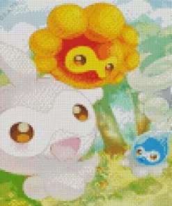 Castform Pokemon Diamond Painting