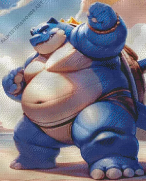 Fat Blastoise Diamond Painting