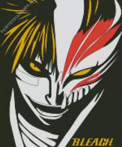 Illustration Bleach Ichigo Half Hollow Diamond Painting