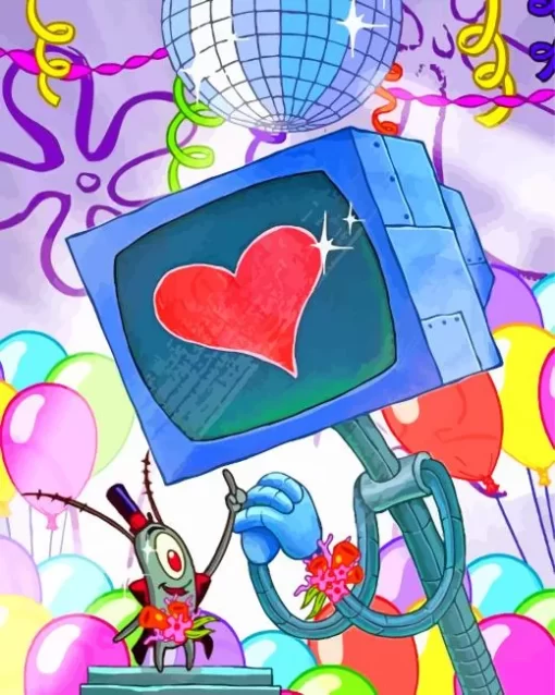 Karen Plankton Art Diamond Painting