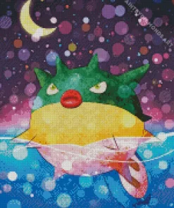 Qwilfish Pokemon Anime Diamond Painting