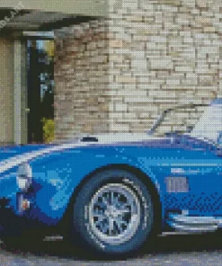 Shelby Blue AC Cobra Diamond Painting