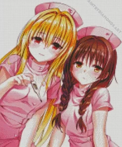 To Love Ru Anime Diamond Painting